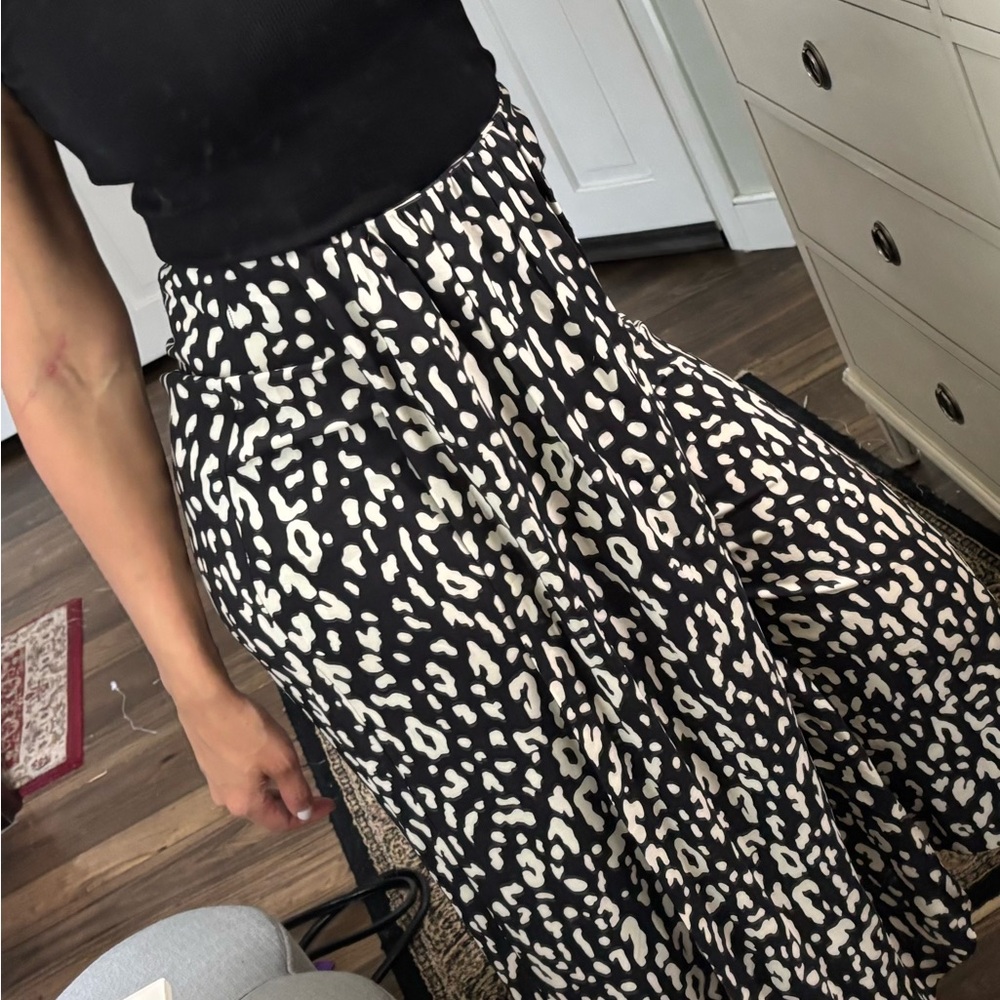 Zara High Waist Culotte Pant/Skirt
